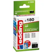 Edding Bläck Ersätter HP 338 (C8765EE) Kompatibel Svart EDD-180 18-180