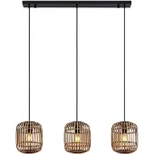 LINDBY Taklampa , Canyana, dimbara, Trä, Vardagsrum, Trä, Lantlig / rustik