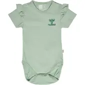 Hummel Body k/ä - hmlTalya Ruffle - Silt Green - - 56 - Body K/Ä