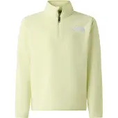 The North Face Teens' Glacier 1/4 Zip Pullover Lemon Mist