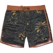 Quiksilver Surfsilk Scallop 18 Boardshorts black sundown Storlek 28