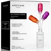 APOT.CARE Mitt kliniska serumset : Vitamin C Brightening Face Serum 10ml + Vitamin B3 Vitamin B3 Anti-Redness Face Serum 10ml + Lakrits Alkoholfritt Dag