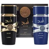 Lattafa Asad EDP Asad 100 ml + EDP Asad Zanzibar 100 ml (unisex)