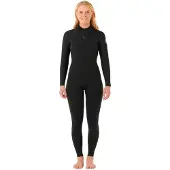 Rip Curl Dawn Patrol 3/2 Mm Våtdräkt I Neopren Med Långa ärmar Och Dragkedja På Ryggen För Damer