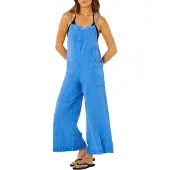 Rip Curl - Skidoveraller dam - Classic Surf Jumpsuit Bright Blue för UnisexBomull - Storlek S - Blå
