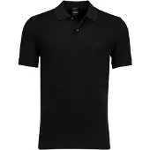BOSS för män. 50553564 Pallas polotröja svart (M), Casual, Bomull, Kort ärm