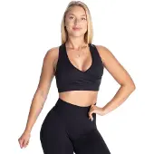 Better Bodies Wrap Seamless Sport-bh Svart