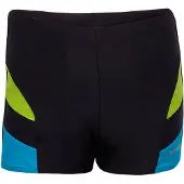 Crowell Badtröja/baddräkt för pojke Lenny str. 01 svart-grön-blå (140 cm)