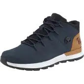 Timberland Boots med snörning 'Sprint Trekker' mörkblå / senap / svart