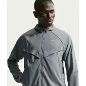 Nike Löparjacka UV Repel Stride - Grå/Silver, storlek Medium