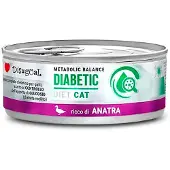 Disugual Diet Diabetisk Anka Våtfoder För Katter 12x85g
