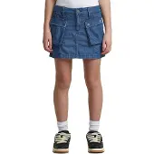 G-Star Girls Mini Cargo Skirt - Medium blue - girls