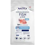 BALTICA Nutraceutic Hypoallergen Lätt M Fisk Med Ris Hundfoder 12 Kg