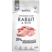 BALTICA Nutraceutic Hypoallergenisk M Kanin Med Ris Hundfoder 3 Kg
