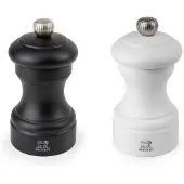 Peugeot Bistro Sæt Pm Sort + Sm Hvid Træ Sort/hvid Mat, 10cm