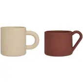 Oyoy Koppar - 2-pack - Nomu - Silikon - Vanilla/Muskotnöt - - One Size - Mugg