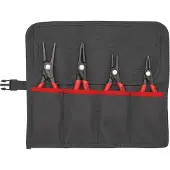 Knipex 00 19 57 Låsringstång-set Passar till Ytter- & innerring 12-25 mm, 19-60 mm 10-25 mm, 19-60 mm Spetsform rak