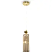 Maytoni Glas pendellampa Antic, dimbar, Mässing / guld, Vardagsrum / matsal, Glas, Modern, Pendellampa