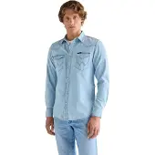 Wrangler Western Skjorta Med Långa ärmar