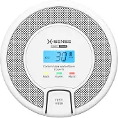 X-Sense kolmonoxidlarm CO03D / ZASXS00147WEU Vit