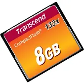 Transcend Standart 133x CF-kort 8 GB