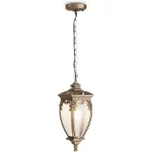 Maytoni Fleur utomhushänglampa, guld Fleur, dimbar, Mässing / guld, Aluminium / grå / zink, Antik