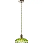 Markslöjd Glas pendellampa Kurage, dimbar, Grön, Kök, Glas, Pendellampa