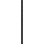 vidaXL Ogräsmatta svart 2x50 m PP