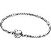 Pandora Moments hjärtlås armband 593853C00-23