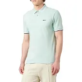 BOSS Paul 10255848 Green Kortärmad Polotröja