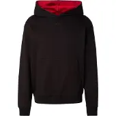 HUGO Sweatshirt 'Daneony' röd / svart