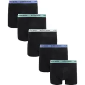 Björn Borg Boxershorts Cotton Stretch 5-pack Bå Grön Svart Storek