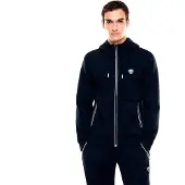 Emporio Armani Premium Shield Sweatshirt Med Dragkedja