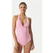 Tommy Hilfiger Original Logo Halterneck Swimsuit