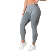 Relode Aura Seamless Scrunch Tights - Slate Grey