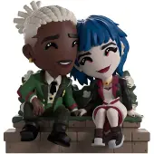 Youtooz Arcane Ekko & Powder Vinylfigur 2-pack 11 Cm