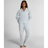 Hunkemoller Pyjamasbyxa ljusblå / vit