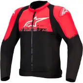 Alpinestars SMX Air Textiljacka Svart/Röd 2XL Herrar sort