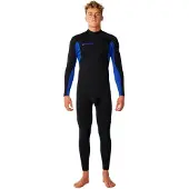 Rip Curl Trad 3/2 Mm Fl Långärmad Våtdräkt I Neopren Med Dragkedja På Ryggen
