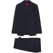 HUGO Two-piece slim-fit suit in a wool blend