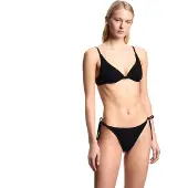 Emporio Armani för kvinnor. EW003284_AF23750 Bikini Smoking Stitch svart (L), Strandkläder, Polyamid