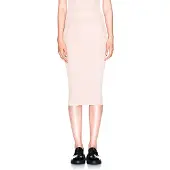 Armani Exchange för kvinnor. XW001877AF11957M4014 Midikjol med hög midja nude (XL), Casual, Klassisk, Viskos, Naken