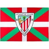 Athletic Club Ikurriña Badge Flagga