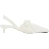 Armani Exchange för kvinnor. XW002585AF22805U0011 Sandaler Elegant vit (39.5), 1 till 3 cm, Nyckelband, Casual