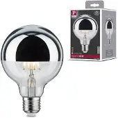 Paulmann LED-källa G95 spegel 7W 230V 680lm E27 2700K Silver dimbar