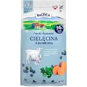 BALTICA Regionala Smaker Små Raser Kalv Med Lamm Hundmat 3 Kg