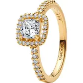 Pandora Timeless förgylld halo-ring 163555C01-52