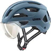 Uvex Stride Visor, Cykelhjälm, Blå