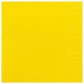 Duni Serviet 33x33 cm 3-lag gul - (8 pakker x 125 stk.)