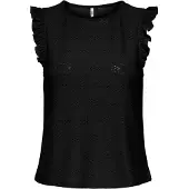 ONLY T-shirt 'ONLSmilla' svart